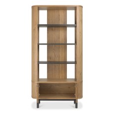 Astra Rustic Oak & Peppercorn Display Unit