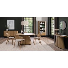 Astra Rustic Oak & Peppercorn 4 Seater Table