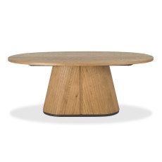 Astra Rustic Oak & Peppercorn 6 Seater Table