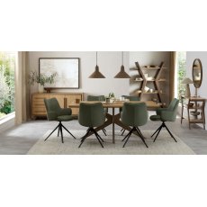 Henley Oak & Light Weathered Oak Wide Sideboard