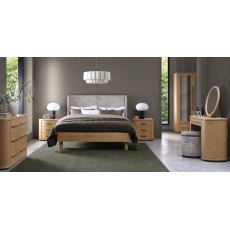 Astra Knotty Oak & Weathered Oak Double Wardrobe