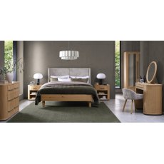 Astra Knotty Oak & Weathered Oak Double Wardrobe