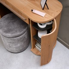 Astra Knotty Oak & Weathered Oak Dressing Table