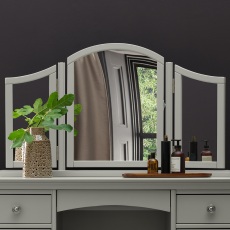 Amara - Blue Grey Vanity Mirror