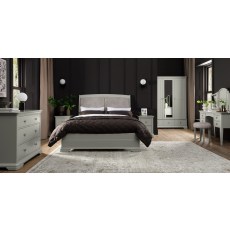 Amara - Blue Grey Triple Wardrobe