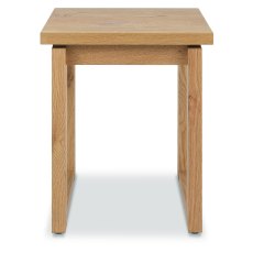 Alto - Rustic Oak Lamp Table