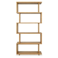 Alto - Rustic Oak Open Display Unit