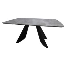 Levanti - Grey Ceramic 6-8 Seater Extendable Dining Table