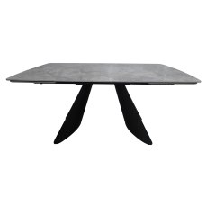Levanti - Grey Ceramic 6-8 Seater Extendable Dining Table