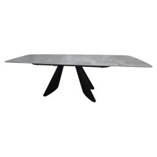 Levanti - Grey Ceramic 6-8 Seater Extendable Dining Table