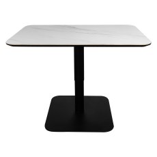 Jenson - White Ceramic Gas Lift Coffee Table