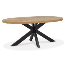 Bosco - Rustic Oak Small 6 Seater Dining Table