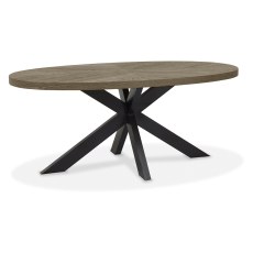 Bosco - Fumed Oak Small 6 Seater Dining Table Bosco - Fumed Oak Small 6 Seater Dining Table