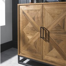 Lowry - Rustic Oak Wide Sideboard