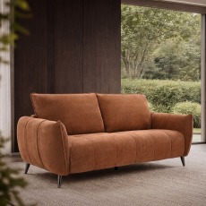 Elara - 3 Seater Sofa in Terracotta Elara - 3 Seater Sofa in Terracotta