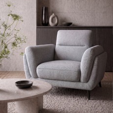 Mara - Armchair in Light Grey Mara - Armchair in Light Grey