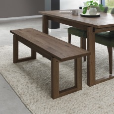 Alto - Dark Oak Dining Bench Alto - Dark Oak Dining Bench