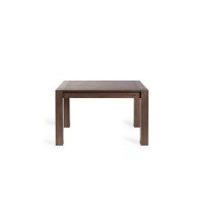 Blake Dark Oak 4-6 Dining Table & 4 Cezanne Chairs in Grey Velvet Fabric with Black Legs