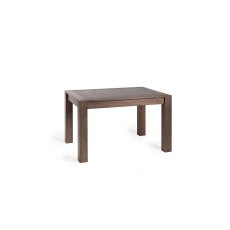 Blake Dark Oak 4-6 Dining Table & 4 Fontana Chairs in Grey Velvet Fabric