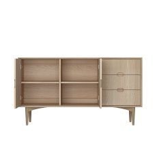 Johansen Scandi Oak Wide Sideboard