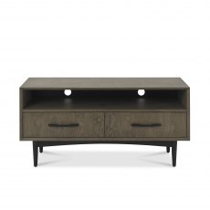 Tuxen Weathered Oak & Peppercorn Entertainment Unit