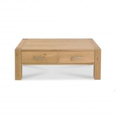 Blake Light Oak Coffee Table With Drawers