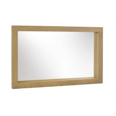 Blake Light Oak Landscape Mirror