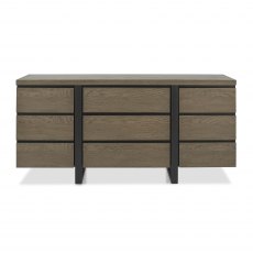 Turner Weathered Oak Wide Sideboard