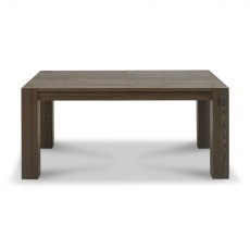 Home Origins Constable Fumed Oak 6 Seat Dining Table- front on