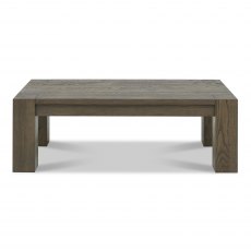 Home Origins Constable Fumed Oak Coffee Table- front on