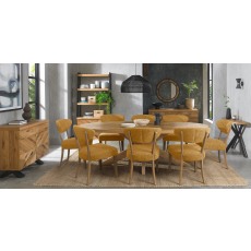 Bosco - Rustic Oak Console Table