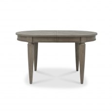 Home Origins Monet Silver Grey 4-6 Seat Extending Dining Table- front on