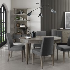 Home Origins Monet Silver Grey 4-6 Seat Extending Dining Table