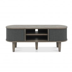 Home Origins Monet Silver Grey Entertainment Unit- front on