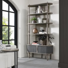 Home Origins Monet Silver Grey Open Display Unit- feature