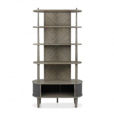 Home Origins Monet Silver Grey Open Display Unit- open