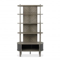 Home Origins Monet Silver Grey Open Display Unit- open