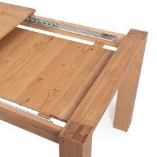 Blake Light Oak 6-10 Seater Dining Table