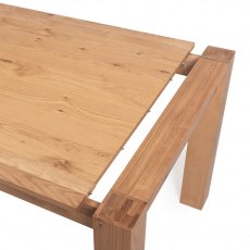 Blake Light Oak 6-10 Seater Dining Table