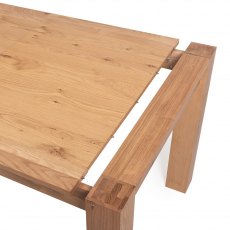 Blake Light Oak 6-10 Seater Dining Table