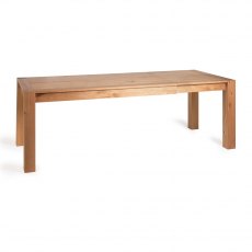 Blake Light Oak 6-8 Seater Dining Table