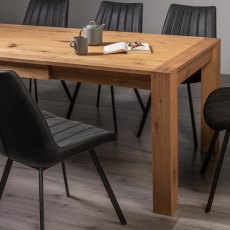 Blake Light Oak 6-8 Seater Dining Table