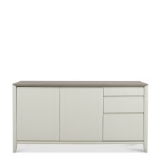 Jasper Grey Washed Oak & Soft Grey Wide Sideboard