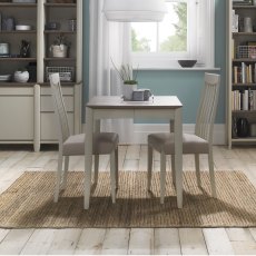 Jasper Grey Washed Oak & Soft Grey 2-4 Extension Table