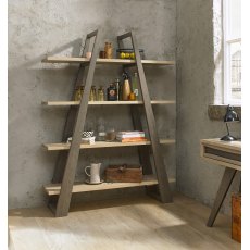 Home Origins Garner Aged Oak Open Display Unit - feature shot