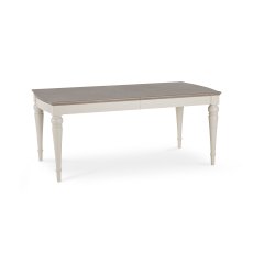 Miller Grey Washed Oak & Soft Grey 6-8 Extension Table