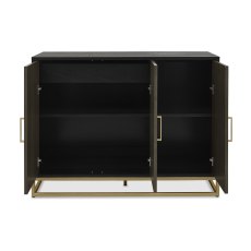 Varela Fumed Oak Narrow Sideboard