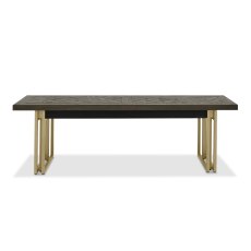 Varela Fumed Oak Wooden Bench