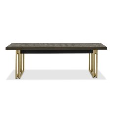 Varela Fumed Oak Wooden Bench