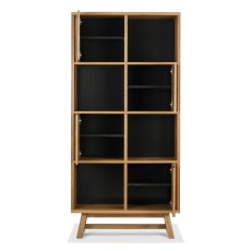 Rosen Rustic Oak Display Cabinet